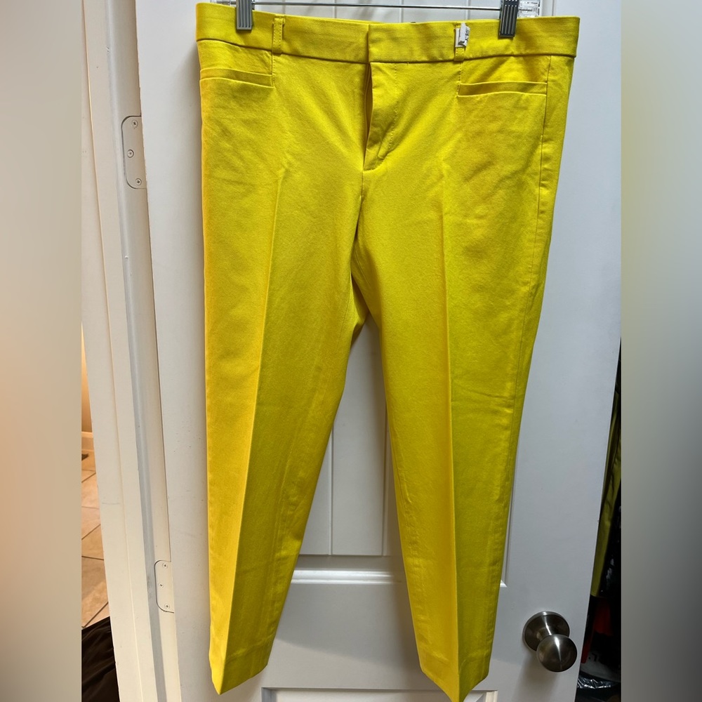 Banana Republic, size 10 ankle pants.